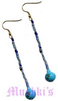 Glass Beaded Earring - click here for large view